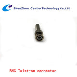 20 Pack CCTV BNC Twist On Connector RG59 Coax Cable Adapter for Security Camera (CT-BNC-TWIST)