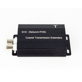 Ethernet & Power Over Coax Adapter Converter for PoE IPC Power Signal 2500ft