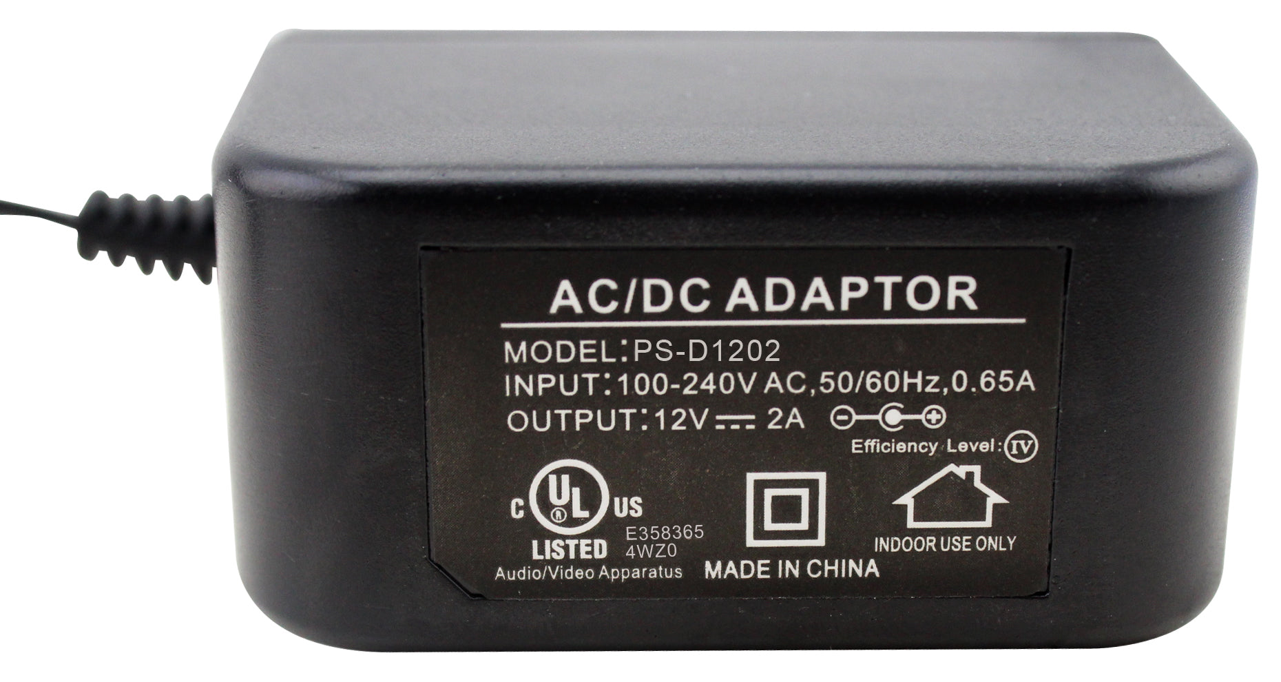 5V 2A (2000mA) switching power supply - UL Listed : ID 276 : $7.95