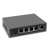 5 Port Gigabit PoE+ Switch (4 PoE+ Ports | 1 Uplink Port) – 65W – 802.3at – POE-1605-4P-65