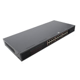 24-Port Ethernet Unmanaged PoE Switch with 2 Gigabit SFP Ports 370W (PoE-2626-24p-370)